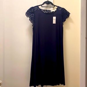 Loft navy dress size small